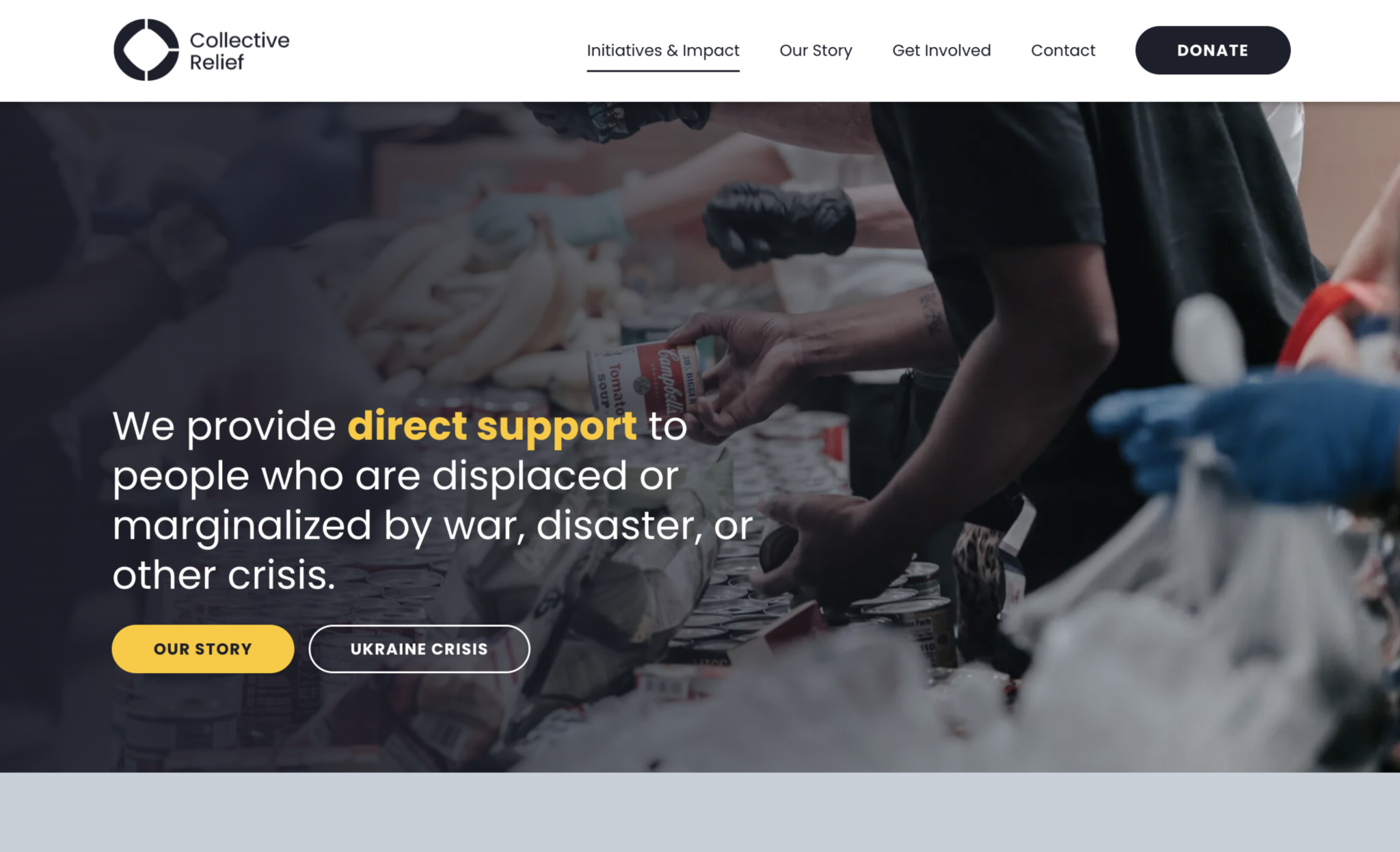 Collective Relief Website