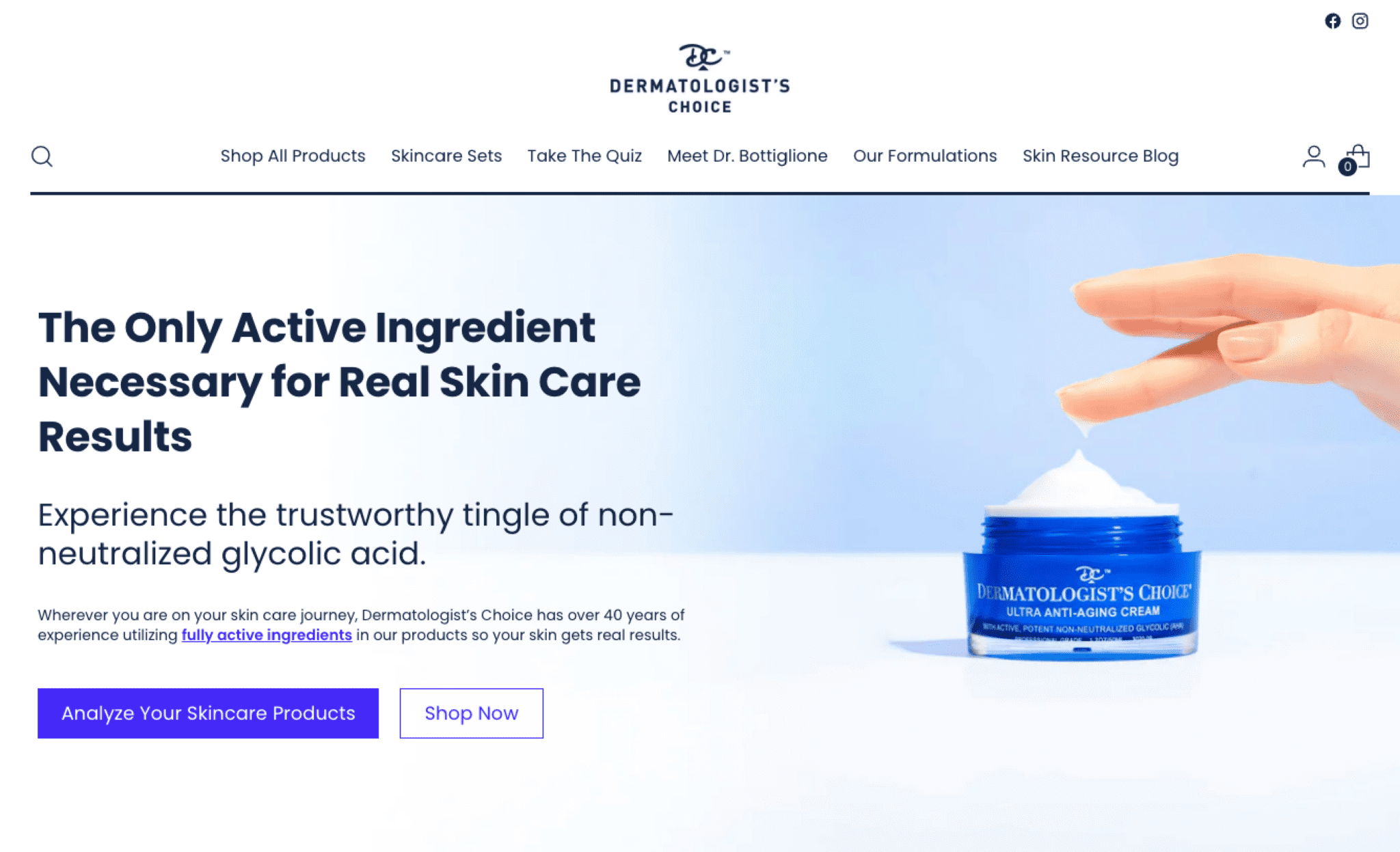 Dermatologist's Choice Homepage