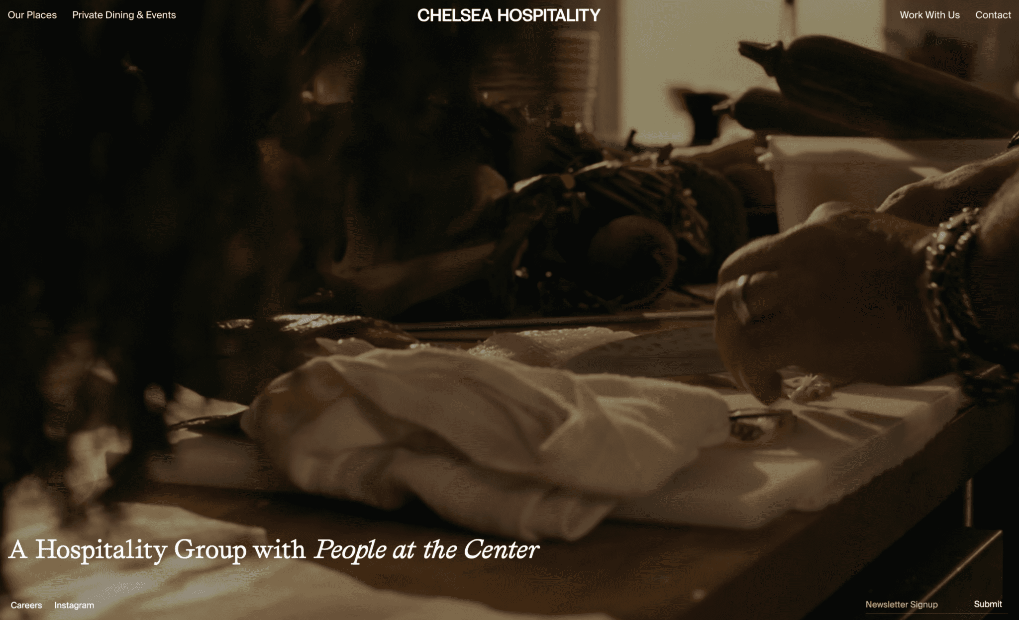 Chelsea Hospitality Website