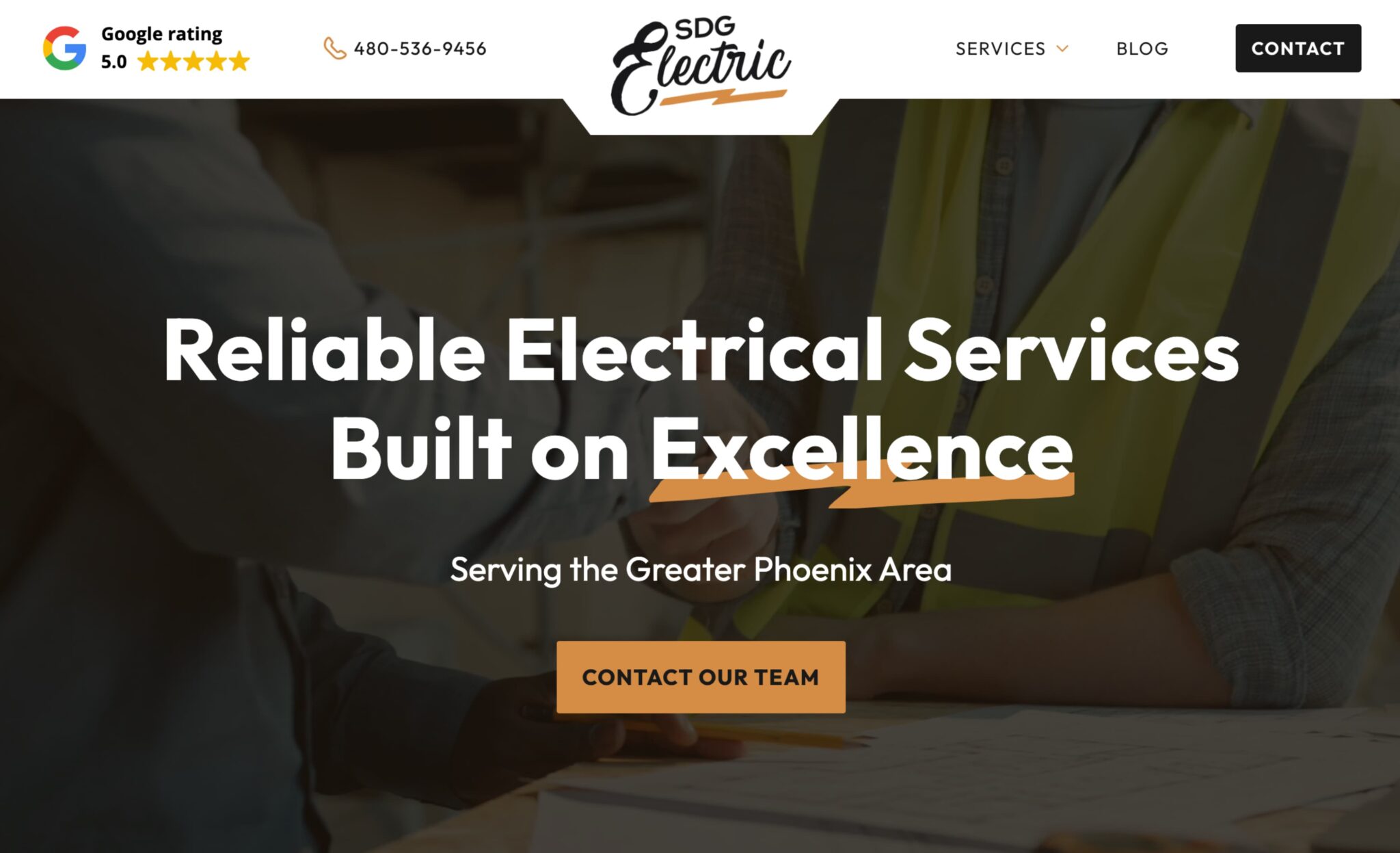 SDG Electric Website